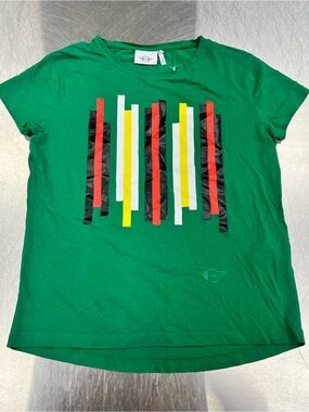 MINI Cooper Green Short Sleeve Graphic Tee Women’s Small